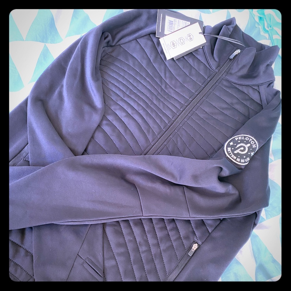 Peloton Craft Sportswear puffy jacket black M NWT